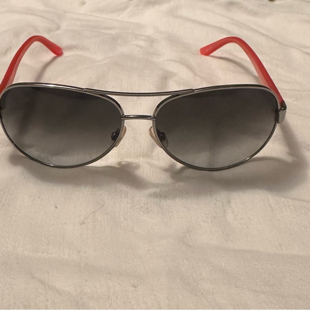 Kate Spase aviator sunglasses with case